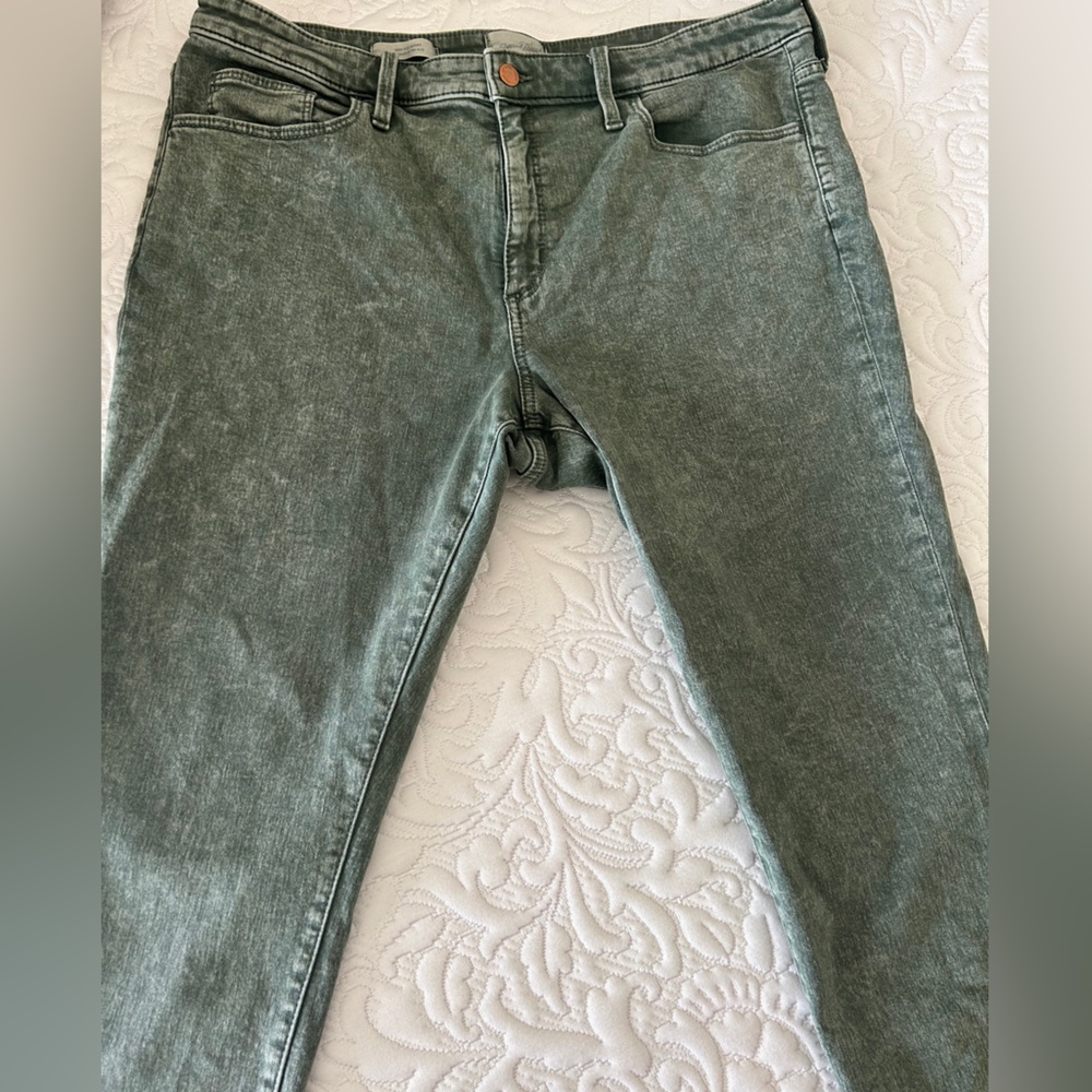 Universal threads pants,light green, size 16